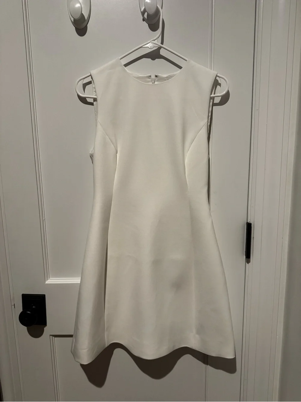 Babaton White Sleeveless Opportunity Mini Sheath Dress NWT